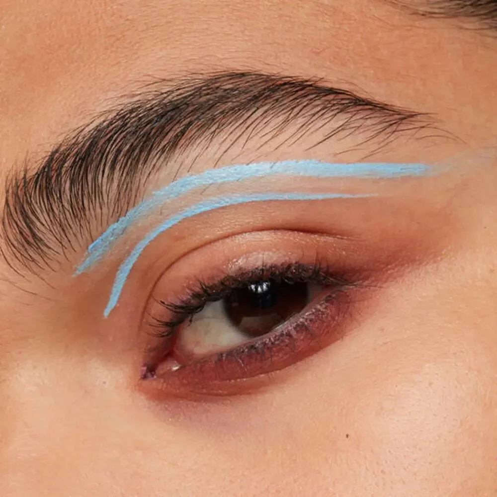 NEW NYX Vivid Brights Longwear Liquid EYE LINER Blue Thang Professional Makeup!